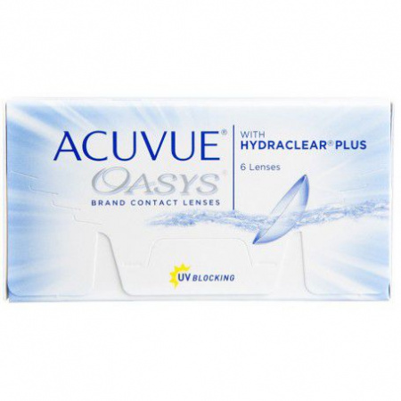 ЛИНЗЫ ACUVUE OASIS 8,4 №6 (-10.00)