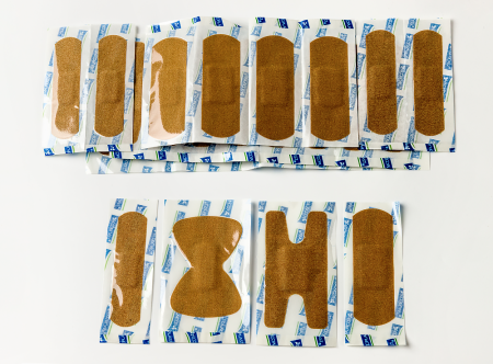 ПЛАСТЫРЬ ECOPLAST Набор Тканный In Road №20