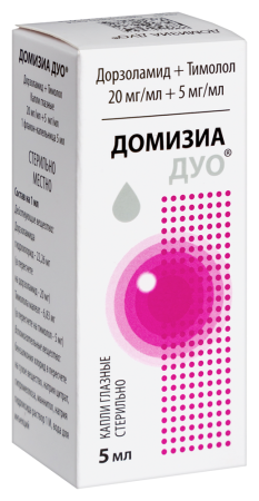 Домизиа Дуо капли гл. 20мг/мл+5мг/мл 5мл N1