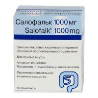 САЛОФАЛЬК гран 1000мг N50