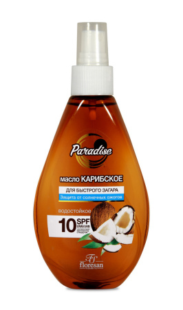 ФЛОРЕСАН СОЛНЦЕ Масло-спрей Карибское Ф10 160мл (Ф-252)