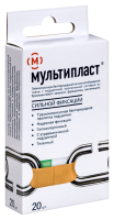 ПЛАСТЫРЬ МУЛЬТИПЛАСТ бакт Набор N20 Сильной фиксации (телес)