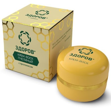 ЗДОРОВ крем-воск Пчелиный 30мл