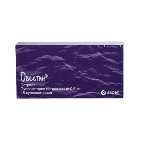 ОВЕСТИН свечи ваг 0,5мг N15