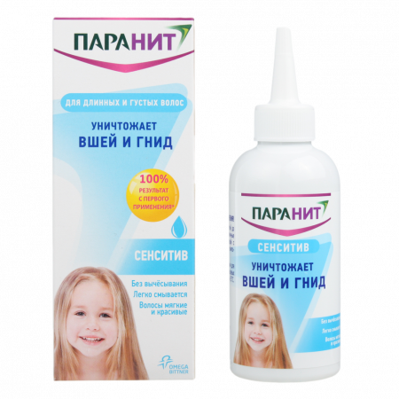 ПАРАНИТ СЕНСЕТИВ ср-во педикуляц 150мл