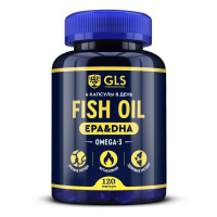 GLS ОМЕГА-3 FISH OIL N120 КАПС МАССОЙ 720МГ