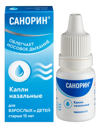 САНОРИН капли 0,1% 10мл #^^