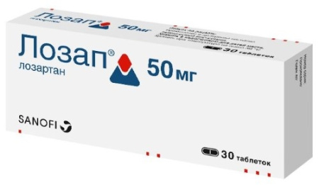 ЛОЗАП таб 50мг №30