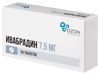 ИВАБРАДИН таб 7,5мг N56 Озон