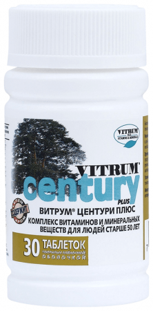 ВИТРУМ ЦЕНТУРИ ПЛЮС таб N30