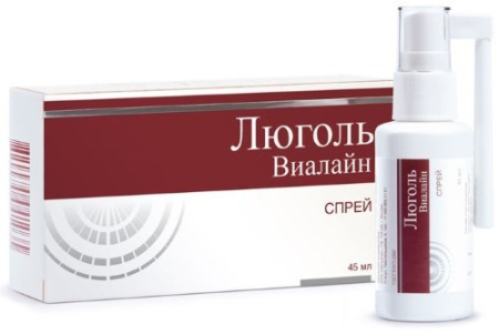 ЛЮГОЛЬ спрей 45мл  Эско-фарм