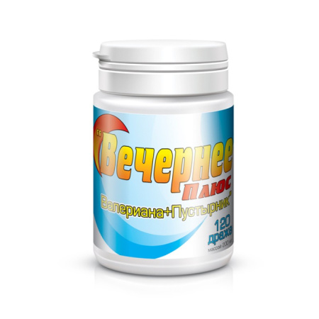 ВЕЧЕРНЕЕ ПЛЮС ПАРАФАРМ драже N120 (валериана+пустырник)