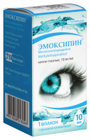 ЭМОКСИПИН капли глазные 1% 10мл  Фармстандарт-Уфавита