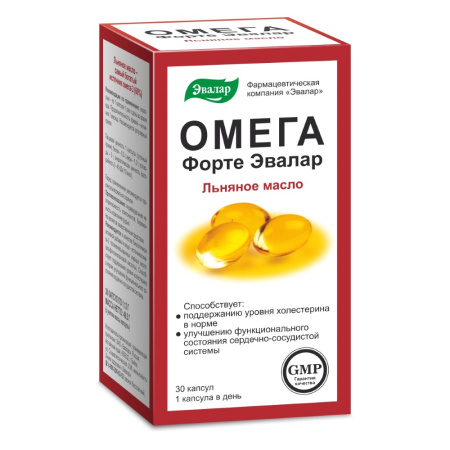 ОМЕГА ФОРТЕ ЭВАЛАР капс №30