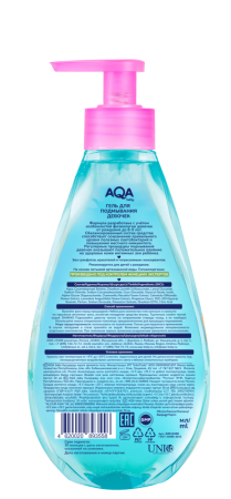 АКВА БЕБИ Гель д/подмывания девочек 400мл