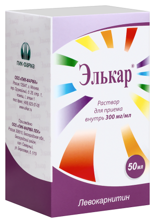 ЭЛЬКАР р-р 30% 50мл