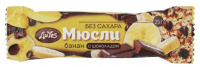 БАТОНЧИК-МЮСЛИ ДИYES Банан-Шоколад (б/сахара) 25г