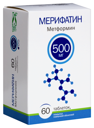 МЕРИФАТИН таб 500мг №60
