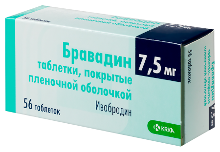БРАВАДИН таб 7,5мг N56
