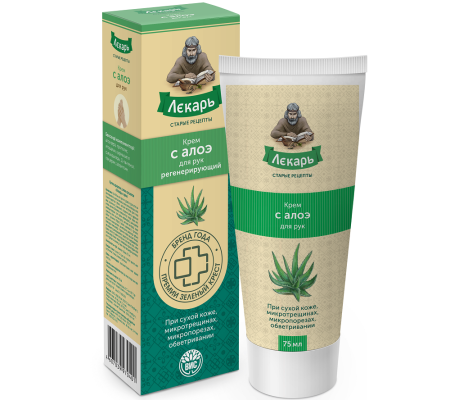 ЛЕКАРЬ АЛОЭ крем д/рук 75мл *