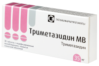 Триметазидин МВ табл с модиф высв п/о плен 35 мг х30