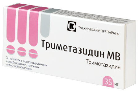 ТРИМЕТАЗИДИН МВ таб 35мг N30  Татхимфарм