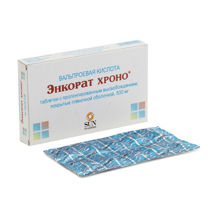 ЭНКОРАТ ХРОНО таб 500мг N30