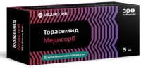 ТОРАСЕМИД  таб 5мг №30  Медисорб