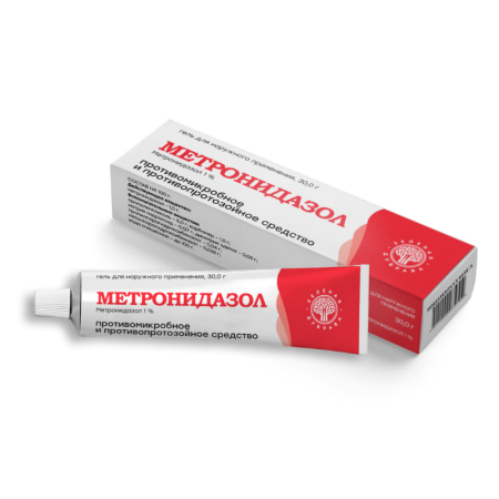 МЕТРОНИДАЗОЛ гель 1% 30г  Зеленая дубрава