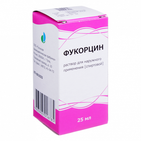 ФУКОРЦИН р-р 25мл  Тульская ФФ