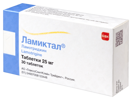 ЛАМИКТАЛ 25 МГ N30 ТАБЛ