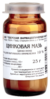 ЦИНКОВАЯ мазь 25г  Тверская ФФ