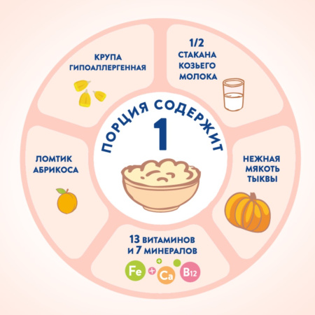 МАМАКО КАША Кукуруза (тыква/абрикос/козье молоко) 200г