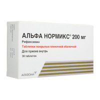Альфа нормикс 200мг №36 таб.п/пл/о