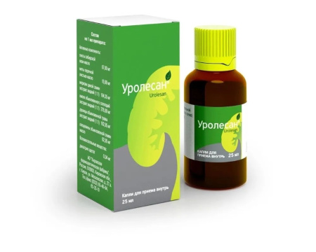 УРОЛЕСАН капли 25мл