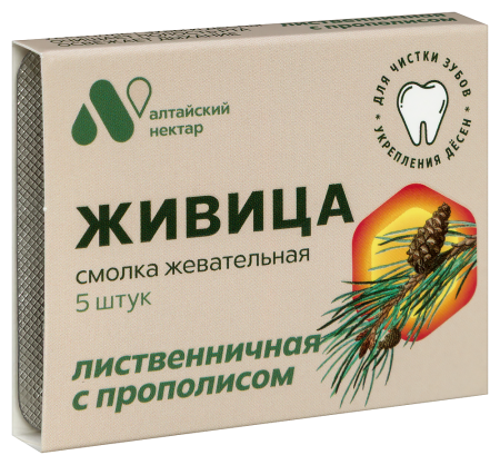 СМОЛКА АЛТАЙСКИЙ НЕКТАР Живица (прополис) №5