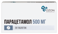 ПАРАЦЕТАМОЛ таб 500мг N20  ОЗОН