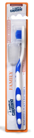 PASTA DEL CAPITANO зубная щетка family medium/для всей семьи/средней жескости