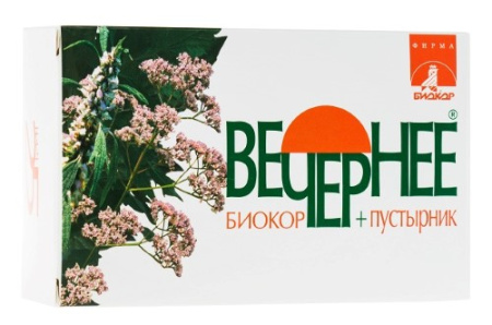 ВЕЧЕРНЕЕ ПЛЮС БИОКОР драже N120 #