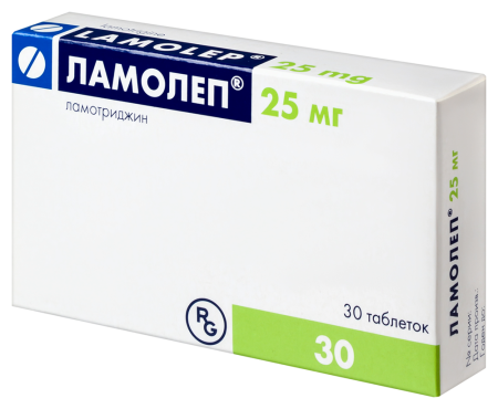 ЛАМОЛЕП 25 МГ N30 ТАБЛ