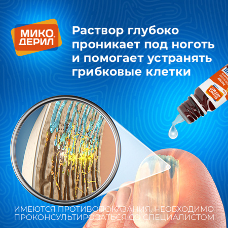 МИКОДЕРИЛ р-р 1% 20мл #^^