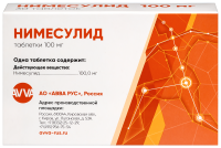 НИМЕСУЛИД 100 МГ N30 ТАБЛ/АВВА РУС/