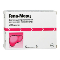 Гепа-Мерц гран. д/приг. р-ра д/пр.вн. 3г пак. 5г №10