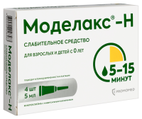 МОДЕЛАКС-Н р-р ректальный туба 5мл №4