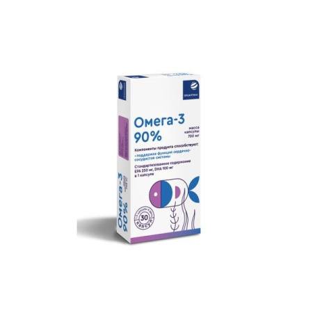 ПРОАПТЕКА ОМЕГА-3 капс. 90% 700мг N30