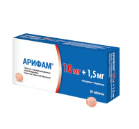 АРИФАМ таб 10+1,5мг №30