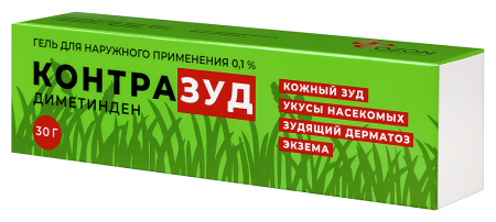 КОНТРАЗУД  гель д/нар. прим. 0.1% туба 30г