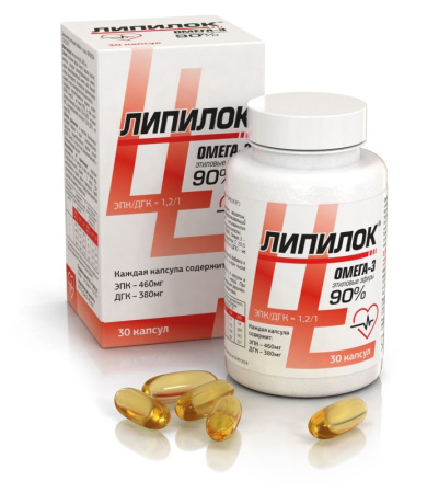 ЛИПИЛОК капс 1400мг N30