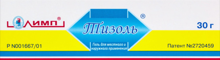 Тизоль гель д/местн. и наружн. прим. 30г