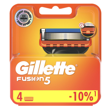 ЖИЛЛЕТТ Кассеты FUSION №4